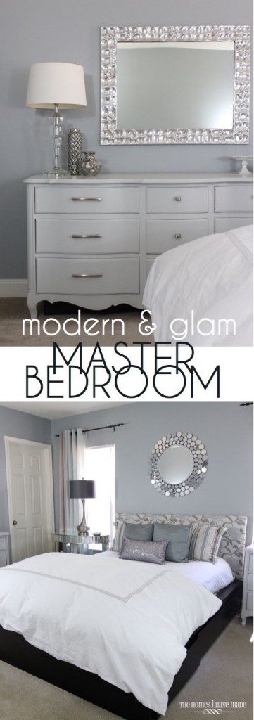 glam modern bedroom